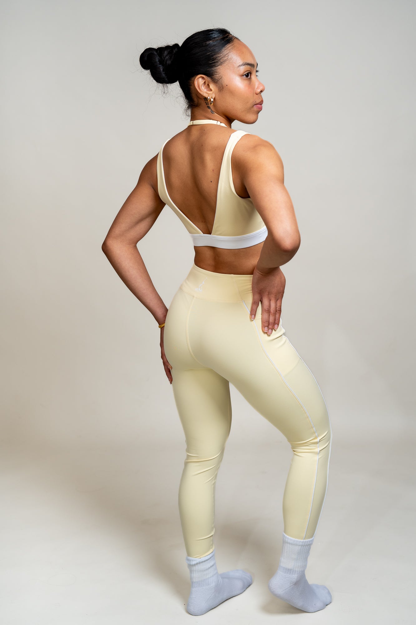 Stipe Haltered Bra